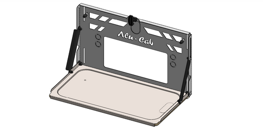 REAR DOOR - DROP DOWN TABLE (INTEGRATED HOOKS)