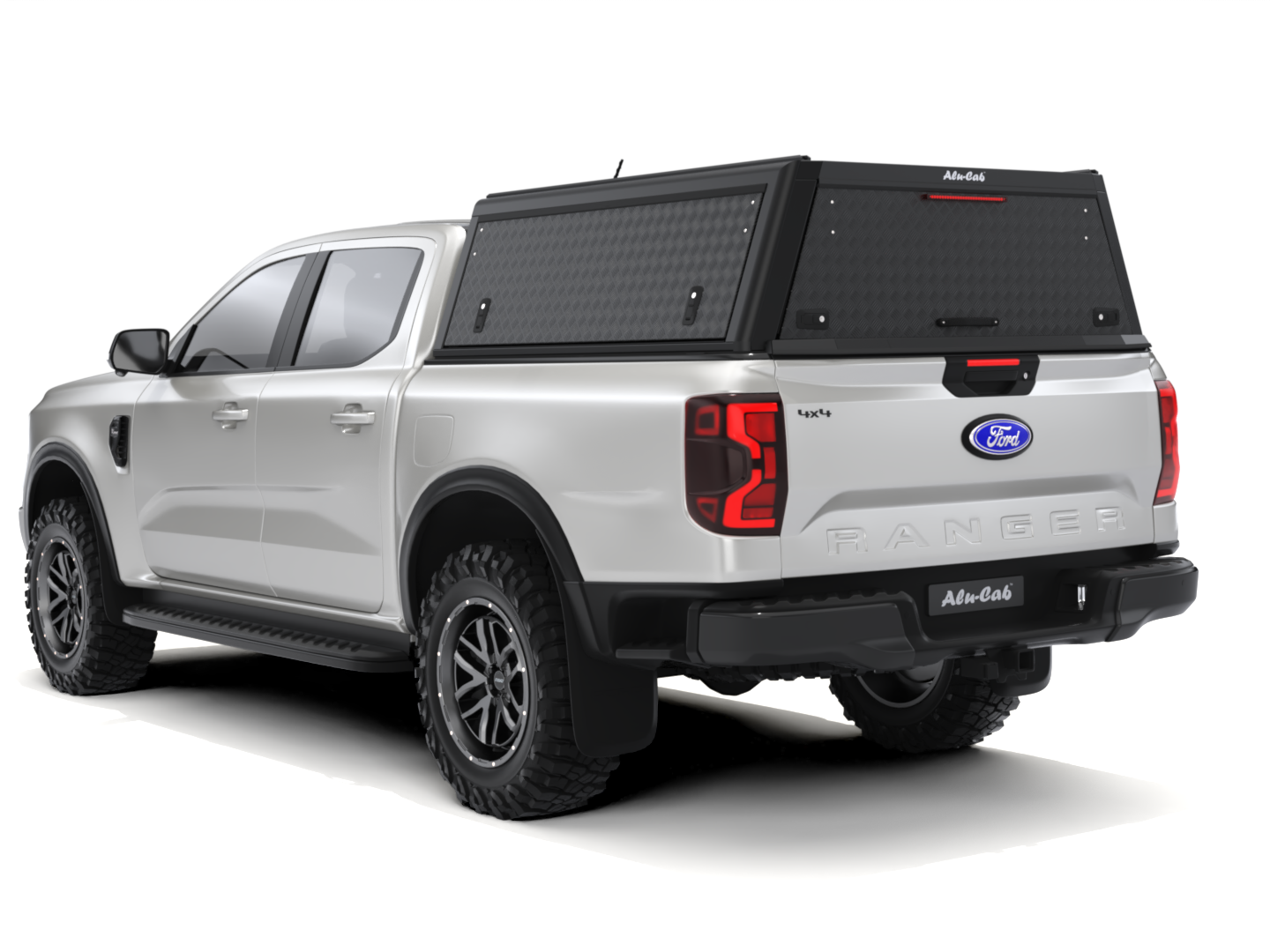 FORD RANGER DC 2022 EXPLORER GUARD - BLACK TREAD FRD - ZERO WINDOWS