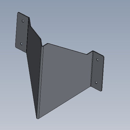 AWNING DEFLECTOR KIT (LHS ONLY KHAYA & CANOPY CAMPER)