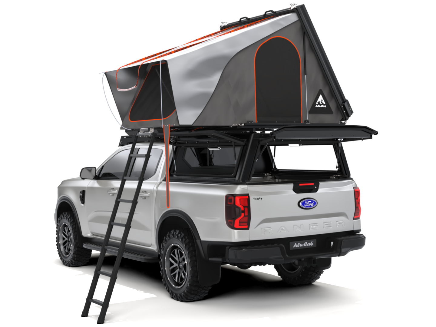 2 SLEEPER ROOFTOP TENT - BLACK