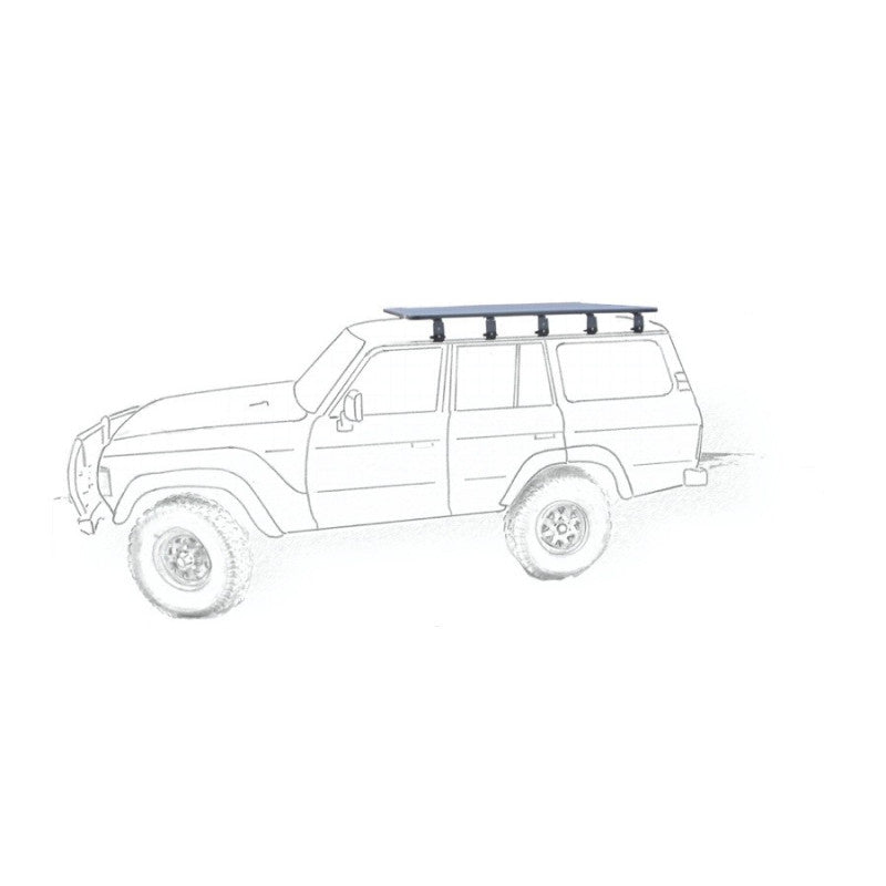 EEZI AWN ROOFRACK for Land Cruiser 60 1400W x 2000L