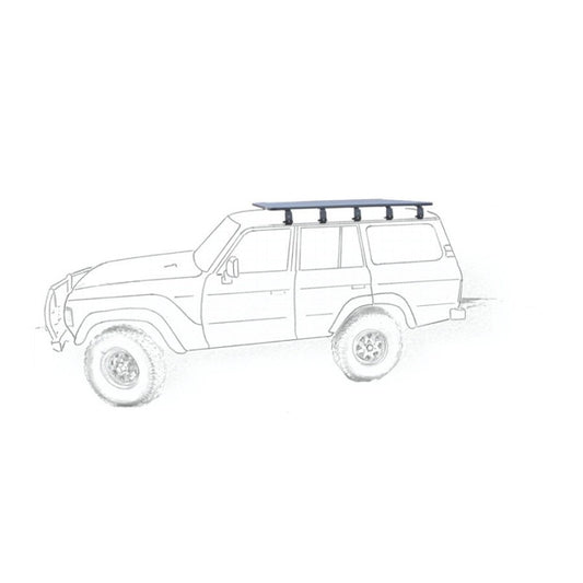 EEZI AWN ROOFRACK for Land Cruiser 60 1400W x 2000L