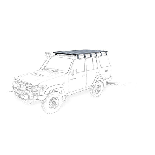 EEZI AWN ROOFRACK for Land Cruiser 76 station wagon 1400W x 2200L