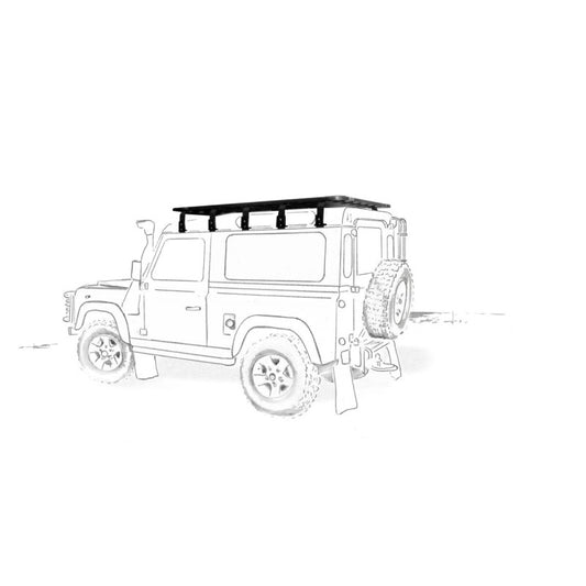 EEZI AWN ROOFRACK for Land Rover Defender 90 1400W x 2000L