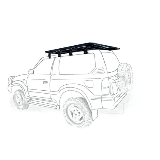 EEZI AWN ROOFRACK for Prado 95 LWB 1250W x 2000L