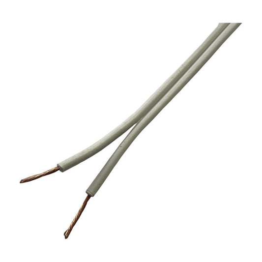 Electric wire 0.5 sqr mm - Ripcord White