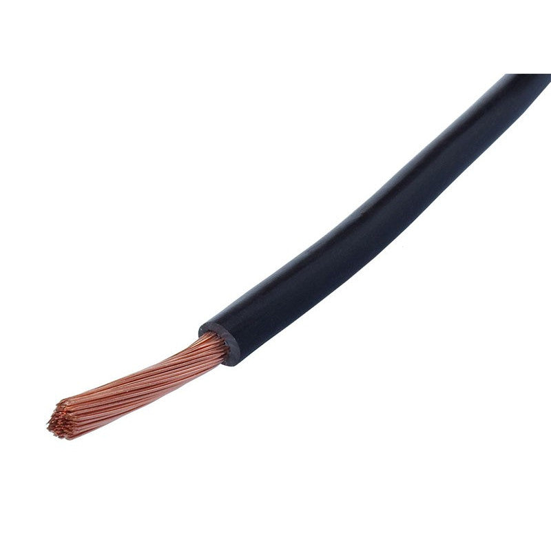 Electric wire 10 sqr mm - Black