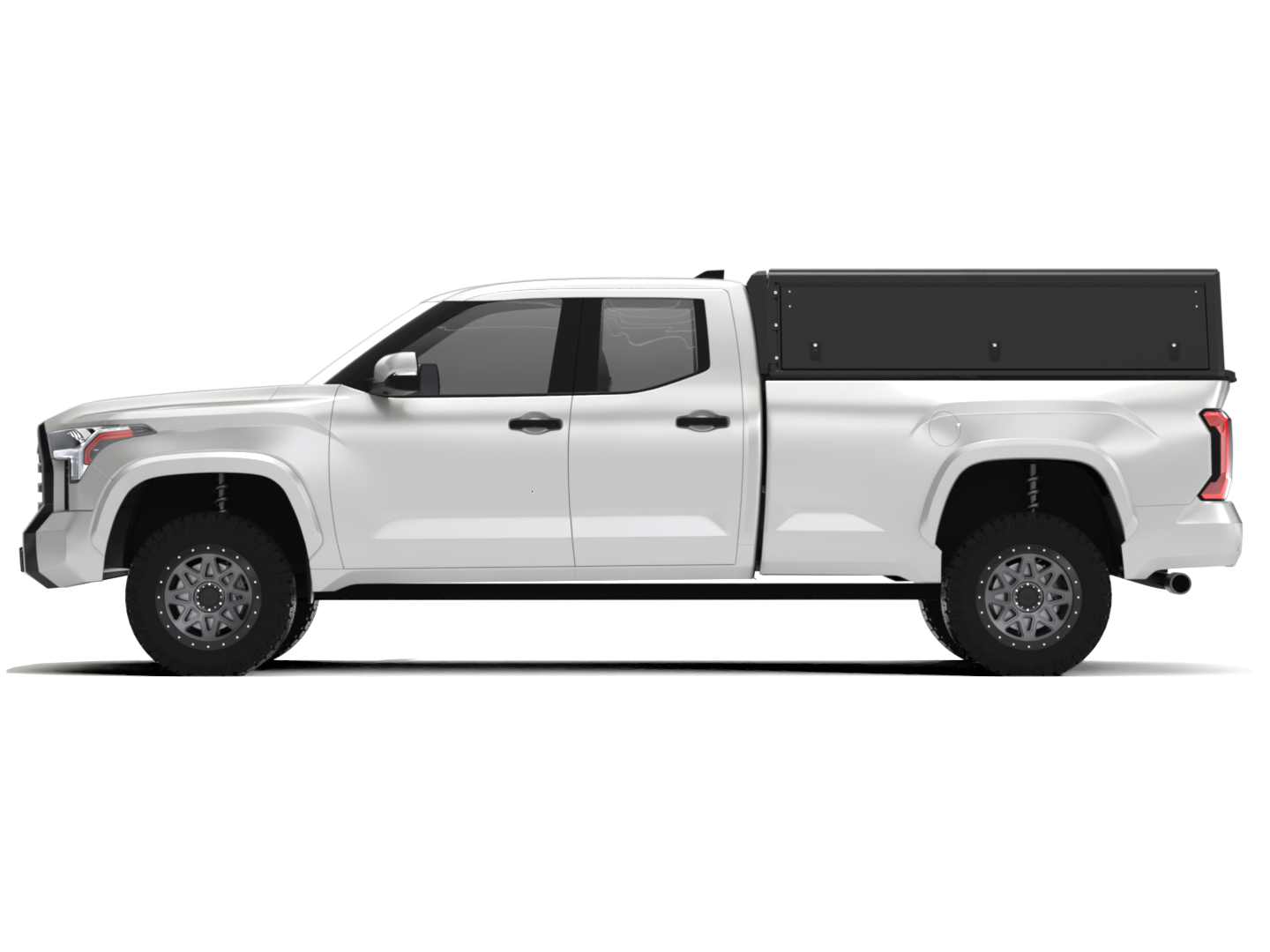 65 TUNDRA 2022 EXPLORER GUARD - BLACK SMOOTH FRD - ZERO WINDOWS