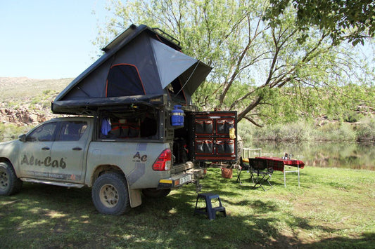 CANOPY CAMPER - DELUXE UNIT DC/SB - BLACK