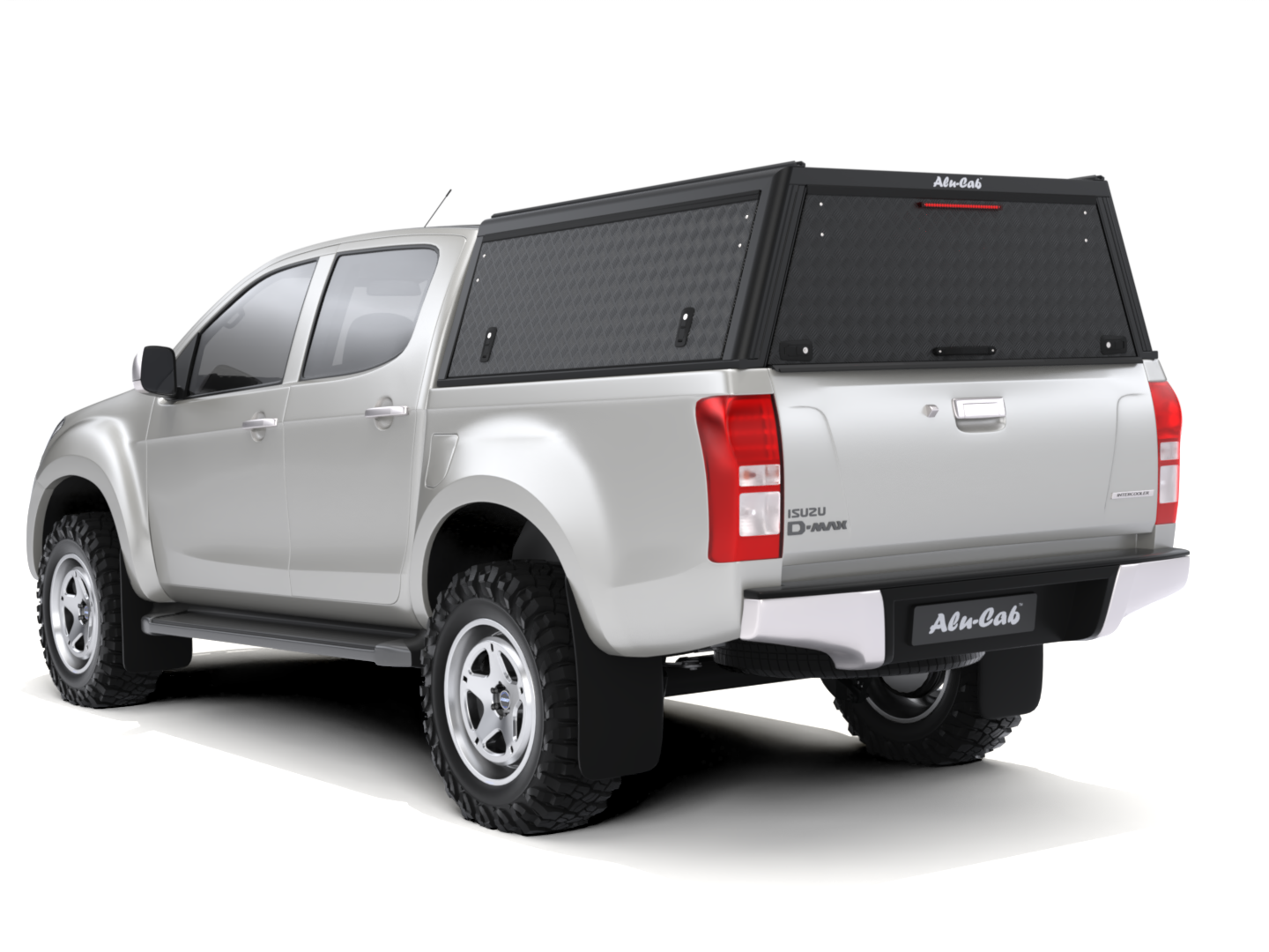 ISUZU KB (2013+) DC EXPLORER GUARD - BLACK TREAD FRD ZERO WINDOWS