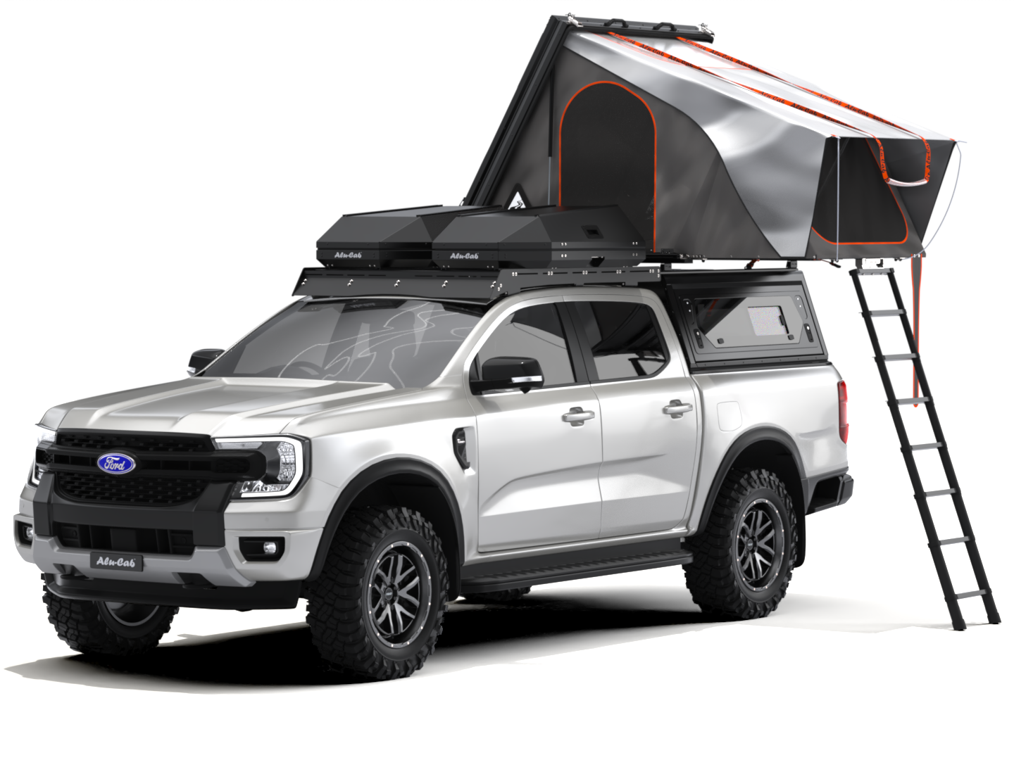2 SLEEPER ROOFTOP TENT - BLACK