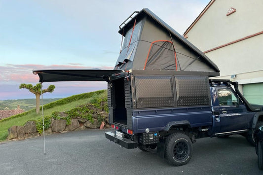CANOPY CAMPER - DELUXE UNIT LC/SC - BLACK