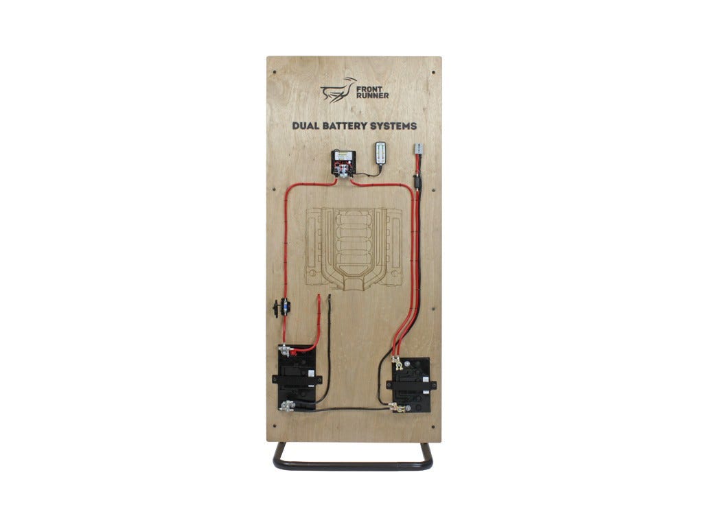 Mitsubishi Pajero Diesel 70A Dual Battery Bracket