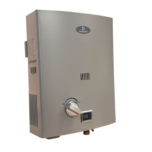 Gas Geyser Dewhot 5L LP Ecoflow - Batteries Included