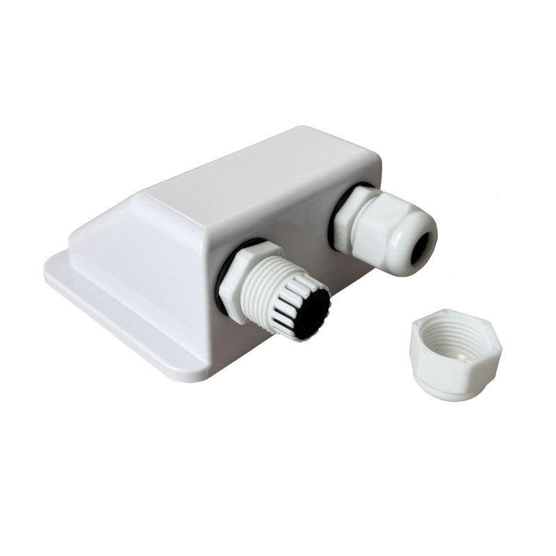 Gland box - Double - White