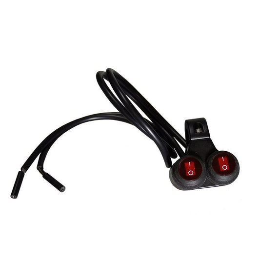 Handle Bar Switch - Double - Splash Proof