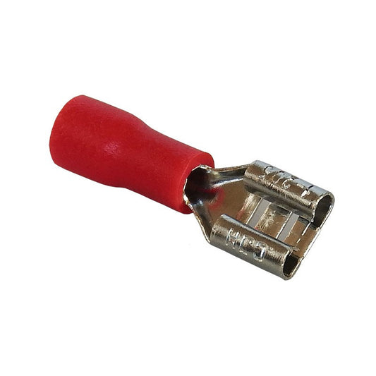 Insulated Female Spade Terminal Red 5mm wide - non Standard Size