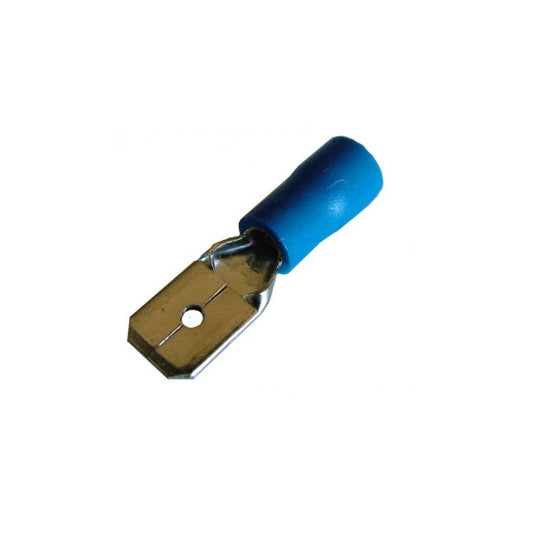 Insulated Male Spade Terminal - Blue each