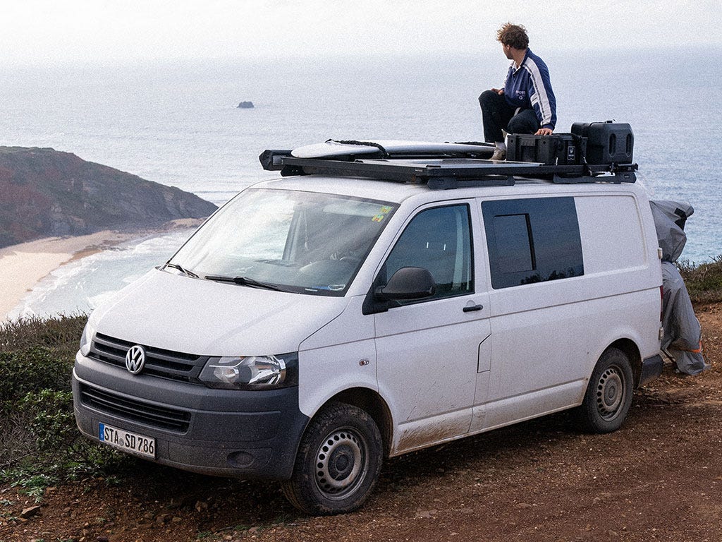 Volkswagen T5 Transporter SWB (2003-2015) Slimline II Roof Rack Kit