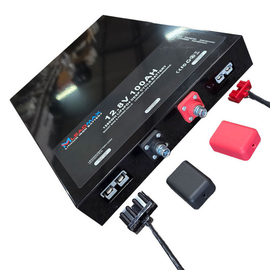 Leadmax LiFePO4 12.8V 100Ah Slimline Battery