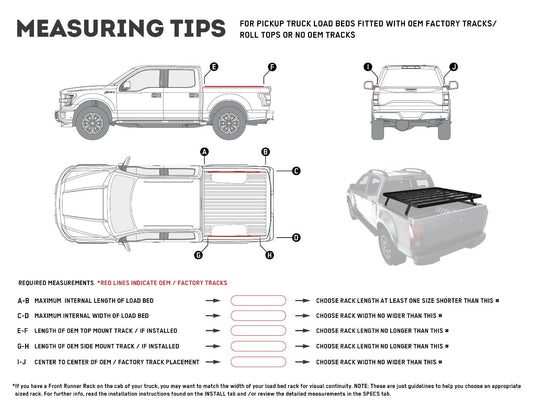 Bakkie Slimline II Load Bed Rack Kit / 1345(W) x 1560(L)