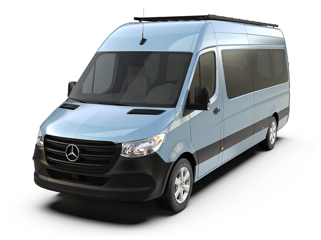 Mercedes-Benz Sprinter (L3H2/170in LWB/High Roof) (2007-Current) Slimpro Roof Rack Kit