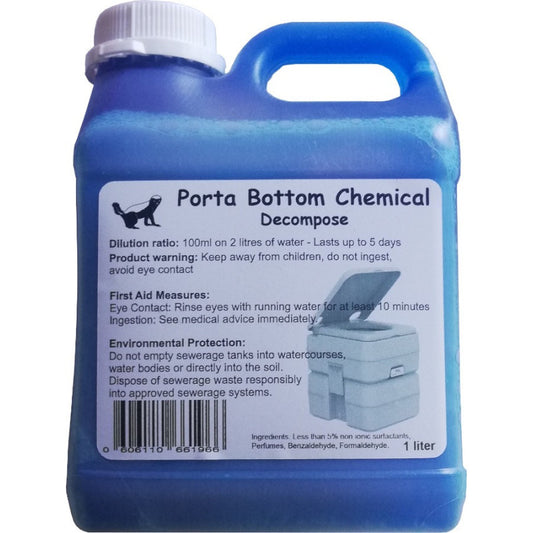 Porta Bottom Chemical Decompose - 1 Liter