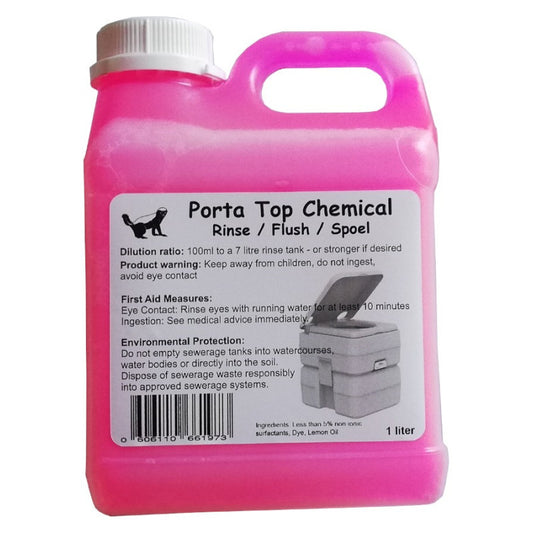 Porta Top Chemical Flush / Rinse - 1 Liter