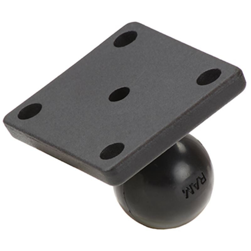 RAM Base Plate Square with 1" Ball