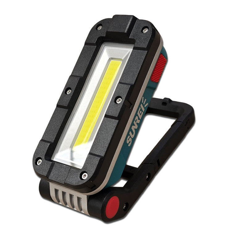 Rechargeable 1000 Lumen Camp light with Magnetic Base and Flashlight