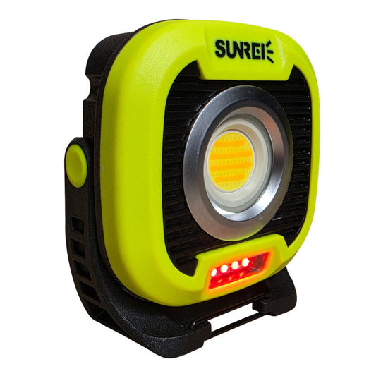 Rechargeable 1500 Lumen Camp Light with Magnetic Base - Green