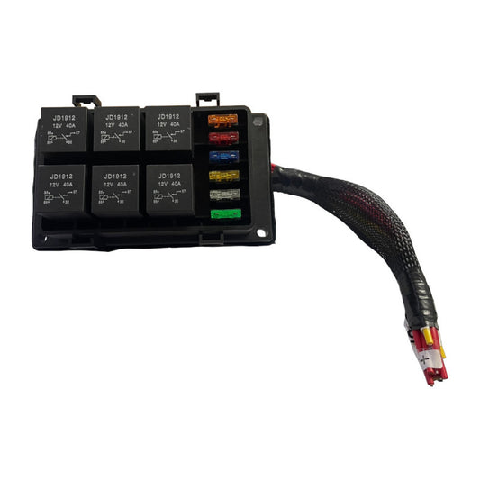 Relay Box - 6 x 5 Pin Relays - Splashproof