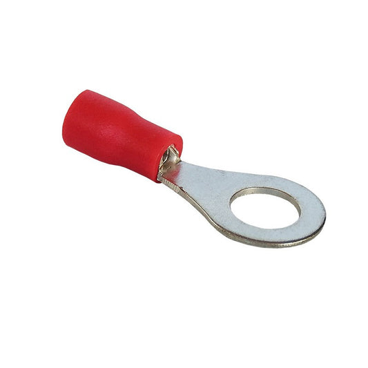 Ring terminal M6 Red Each