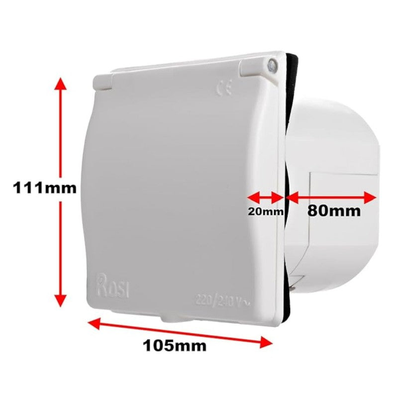 Caravan Inlet box [White] - Affipadaf
