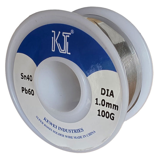 Soldering wire 40/60 - 1mm thick - 100g Spool