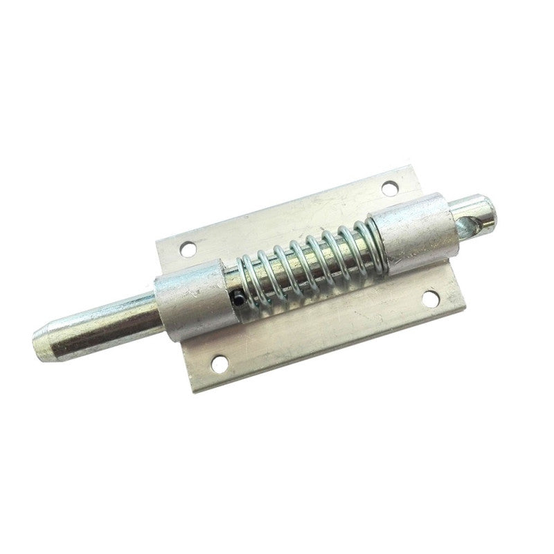 Spring Bolt Lock - Aluminium - 120mm Bolt - 69mm bracket