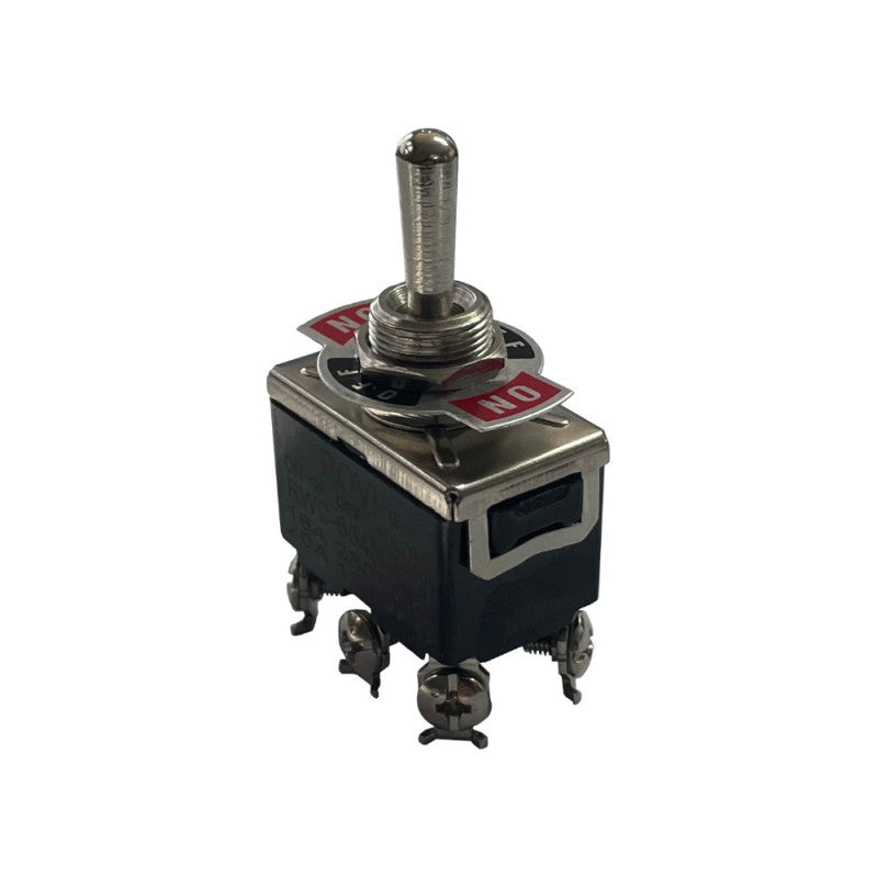 Toggle 6 Pin On / Off / On Switch Maintained - Black