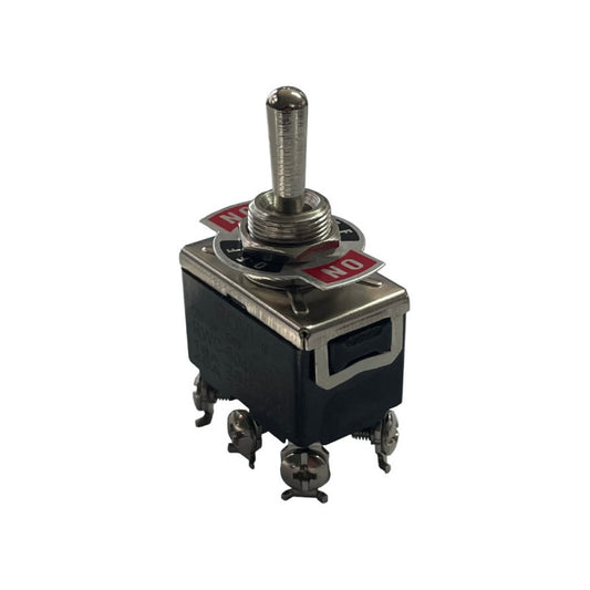 Toggle 6 Pin On / Off / On Switch Maintained - Black