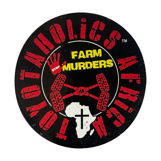 Toyota Holics Stop Farm Murders Sticker