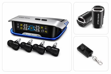 Steelmate TP-S15i TPMS Bundle (with Sensor Partner) + FREE 30W USB Fast Charger