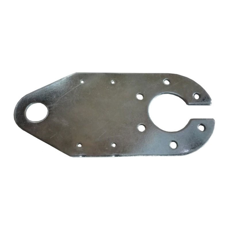 Trailer socket bracket silver
