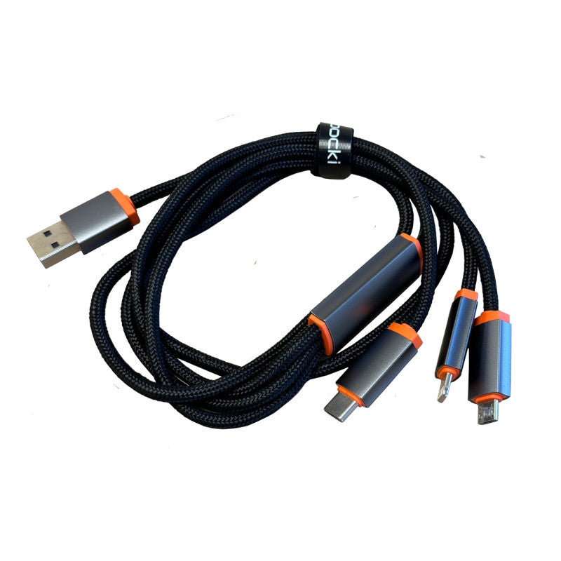 USB Quick Charging Cable - 3 in 1