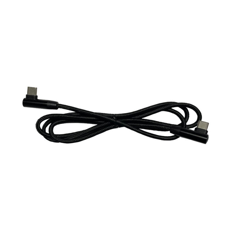 USB Quick Charging Cable - C to C with 90 Degree Plugs
