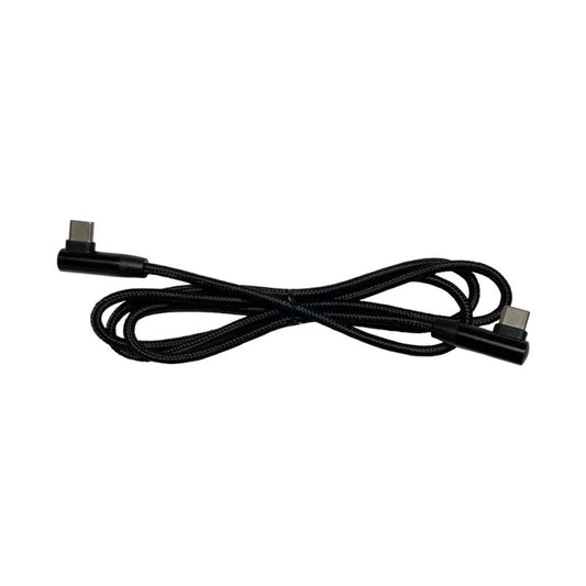USB Quick Charging Cable - C to C with 90 Degree Plugs