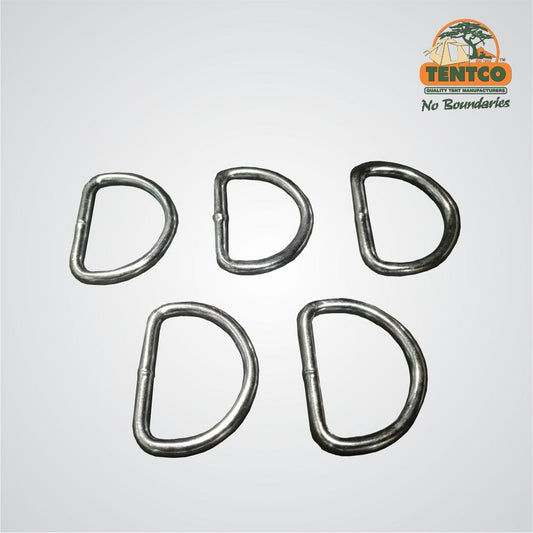 D-ring 25mm STEEL [5PC] - TENTCO TC055