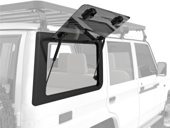 TOYOTA LAND CRUISER 76 GULLWING WINDOW / RIGHT HAND SIDE GLASS - BY FRONT RUNNER GWTL002