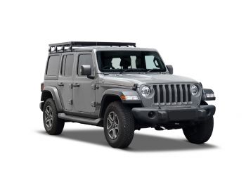 JEEP WRANGLER JL 4 DOOR (2018-CURRENT) SLIMLINE II 1/2 ROOF RACK KIT / TALL - BY FRONT RUNNER