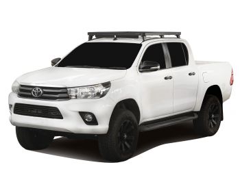 TOYOTA HILUX REVO DC (2016-CURRENT) TRACK & FEET SLIMLINE II ROOF RACK KIT - BY FRONT RUNNER KRTH020T