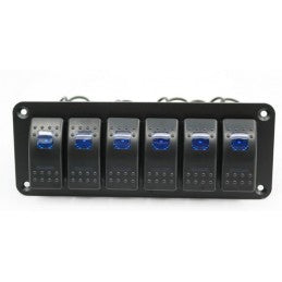 Panel with 6x Rocket Switches AFFI - PANEL6 – Affipadaf Fitment ...